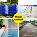 Giantz Garden Water Submersible Pump 750W Dirty Bore Sewerage Tank Well Steel - RnR Galore