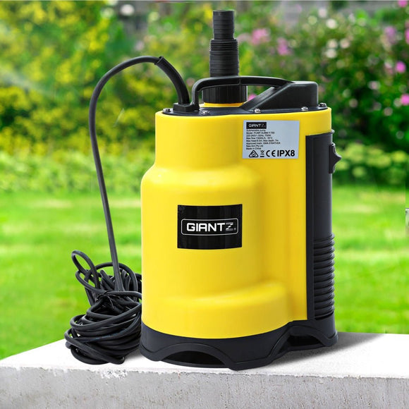 Giantz Garden Water Submersible Pump 750W Dirty Bore Sewerage Tank Well Steel - RnR Galore