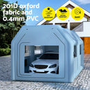 Giantz Inflatable Spray Booth 4X3M Car Paint Tent Filter System Blower - RnR Galore