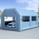 Giantz Inflatable Spray Booth 4X3M Car Paint Tent Filter System Blower - RnR Galore