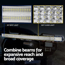 Giantz LED Driving Light 50 Inch Flood Spot Light Bar Driving Lamp Offroad Truck - RnR Galore