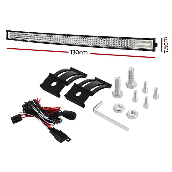 Giantz LED Driving Light 50 Inch Flood Spot Light Bar Driving Lamp Offroad Truck - RnR Galore