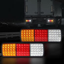 Giantz Pair 75 LED Tail Lights Stop Reverse Indicator 12V Ute Trailer Caravan Truck Boat - RnR Galore