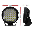 Giantz Pair LED Driving Lights 9 Inch Flood Spot Lights Car Truck SUV 12V 24V - RnR Galore