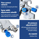Giantz Spray Gun Paint Gun HVLP Gravity Feed 1.4mm 1.7mm 2.0mm Nozzles Included - RnR Galore