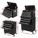Giantz Tool Chest Trolley 12 Drawers Storage Cabinet Toolbox - RnR Galore