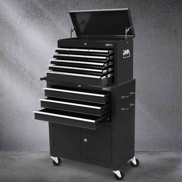 Giantz Tool Chest Trolley 12 Drawers Storage Cabinet Toolbox - RnR Galore