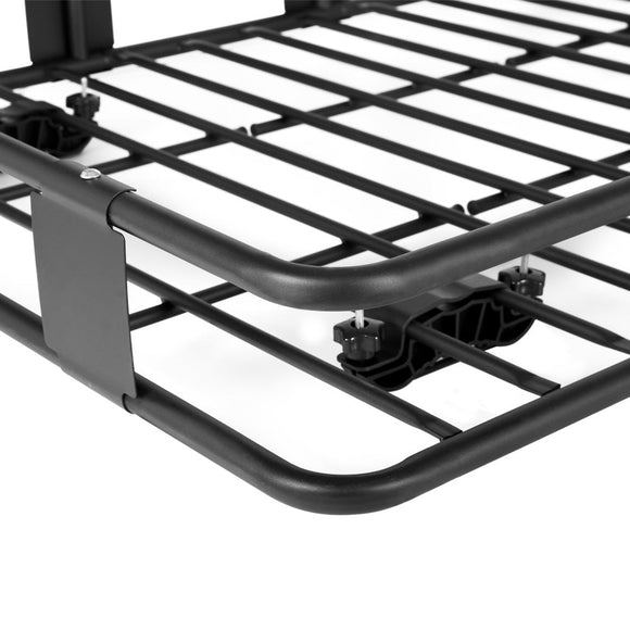 Giantz Universal Car Roof Rack Basket Luggage Vehicle Cargo Carrier 160cm Black - RnR Galore