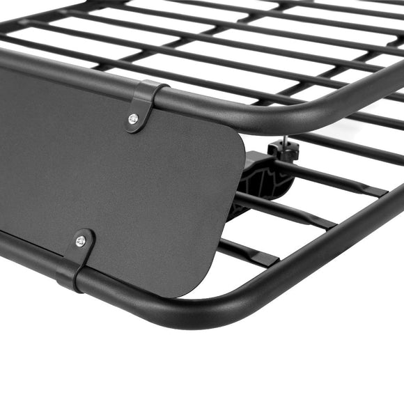 Giantz Universal Car Roof Rack Basket Luggage Vehicle Cargo Carrier 160cm Black - RnR Galore