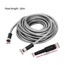 Giantz Water Hose Stainless Steel 30M with Spray Nozzle - RnR Galore