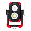 Giantz Work Light Rechargeable Torch USB Cordless LED Lamp Rotation Folding - RnR Galore