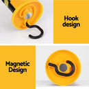 Giantz Work Light Rechargeable USB Cordless LED Lamp Hook Rotation Folding - RnR Galore