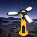 Giantz Work Light Rechargeable USB Cordless LED Lamp Hook Rotation Folding - RnR Galore