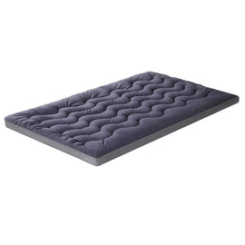 Giselle 5cm Mattress Topper Pillowtop toppers Bamboo Charcoal Double - RnR Galore