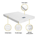 Giselle Bedding 13cm Mattress Tight Top Double - RnR Galore