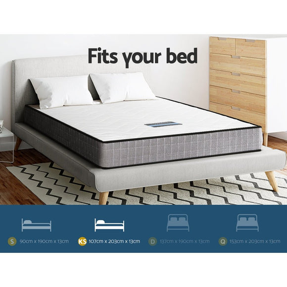 Giselle Bedding 13cm Mattress Tight Top King Single - RnR Galore