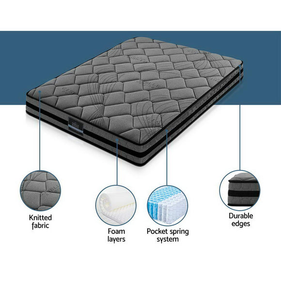 Giselle Bedding 22cm Mattress Medium Firm Double - RnR Galore