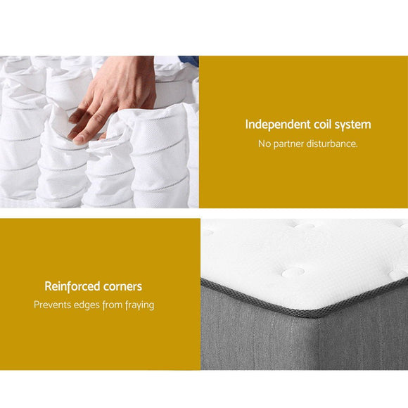 Giselle Bedding 23cm Mattress Extra Firm Double - RnR Galore