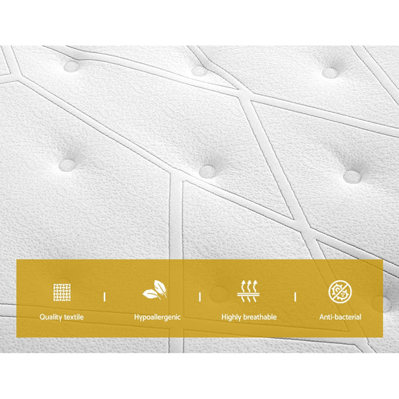 Giselle Bedding 32cm Mattress Euro Top Queen - RnR Galore