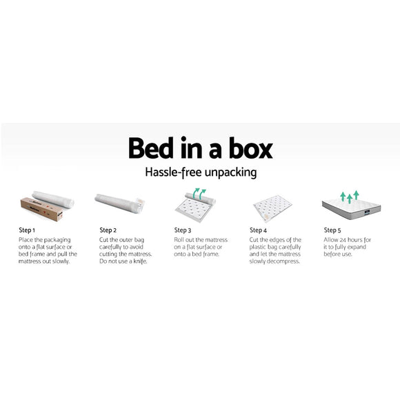 Giselle Bedding 32cm Mattress Euro Top Queen - RnR Galore