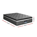 Giselle Bedding 34cm Mattress Double Layer Pocket Spring King - RnR Galore
