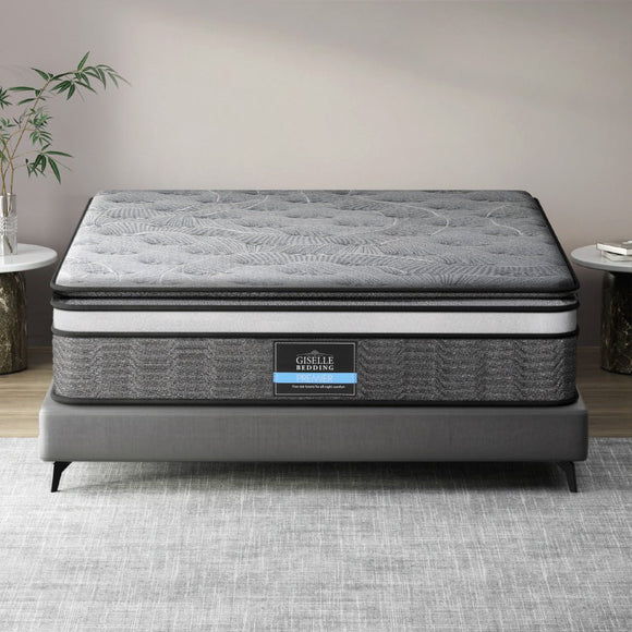 Giselle Bedding 34cm Mattress Double Layer Pocket Spring King - RnR Galore