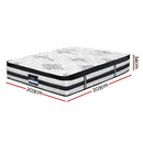 Giselle Bedding 34cm Mattress Euro Top Pocket Spring Super King - RnR Galore