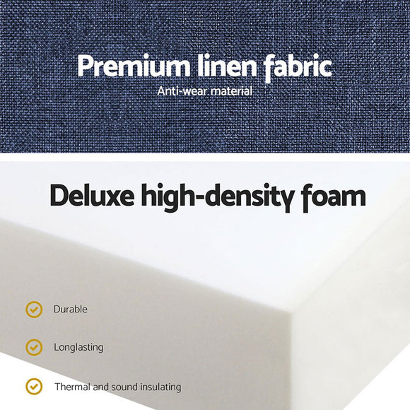 Giselle Bedding Foldable Mattress Folding Foam Single Blue - RnR Galore