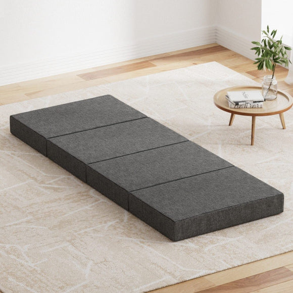 Giselle Bedding Foldable Mattress Folding Foam Single Grey - RnR Galore