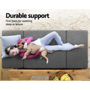 Giselle Bedding Foldable Mattress Folding Foam Single Grey - RnR Galore