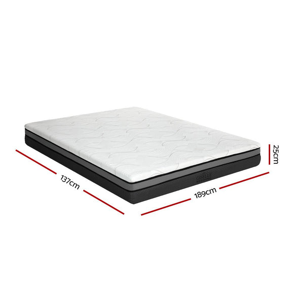 Giselle Bedding Memory Foam Mattress Bed Cool Gel Non Spring 25cm Double - RnR Galore