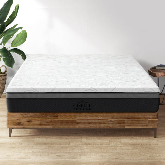 Giselle Bedding Memory Foam Mattress Bed Cool Gel Non Spring 25cm Queen - RnR Galore