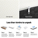 Giselle Bedding Memory Foam Mattress Bed Cool Gel Non Spring 25cm Single - RnR Galore