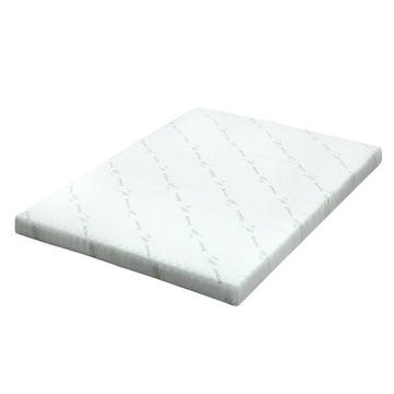 Giselle Bedding Memory Foam Mattress Topper Cool Gel Bed Mat Bamboo 10cm Double - RnR Galore