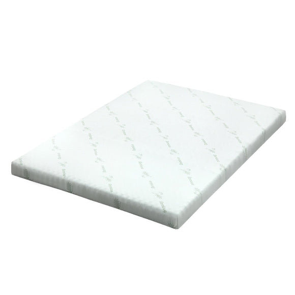 Giselle Bedding Memory Foam Mattress Topper Cool Gel Bed Mat Bamboo 10cm Single - RnR Galore