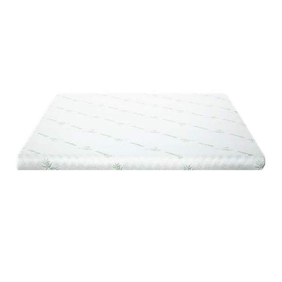 Giselle Bedding Memory Foam Mattress Topper Cool Gel Bed Mat Bamboo 10cm Single - RnR Galore