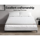 Giselle Bedding Memory Foam Mattress Topper Egg Crate 5cm King - RnR Galore