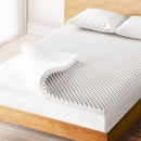 Giselle Bedding Memory Foam Mattress Topper Egg Crate 5cm Single - RnR Galore