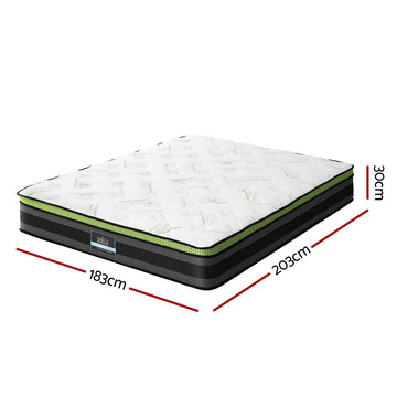 Giselle Mattress Cool Gel Foam 30cm King - RnR Galore