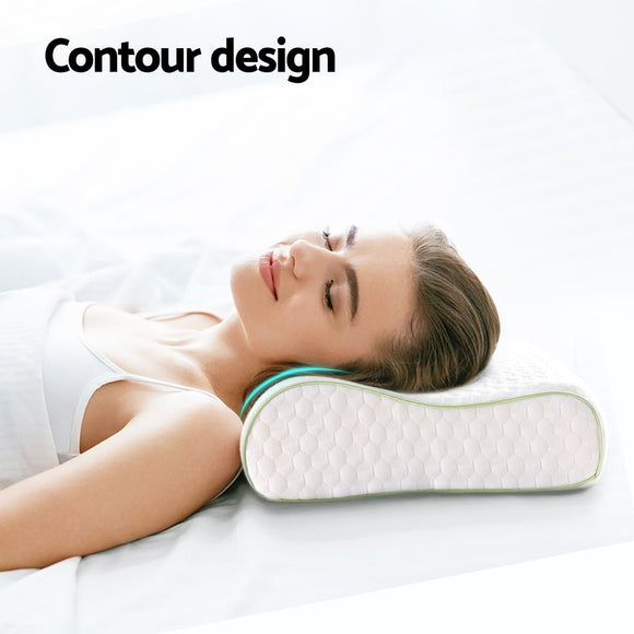 Giselle Memory Foam Pillow Contour Neck - RnR Galore