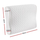 Giselle Memory Foam Pillow Contour Neck - RnR Galore
