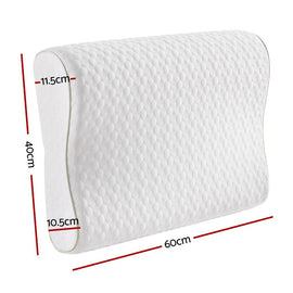 Giselle Memory Foam Pillow Contour Neck - RnR Galore