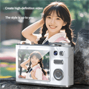 Glitter Sand Design 64MP HD Digital Camera with LED Fill Light & Auto Focus(black) - RnR Galore