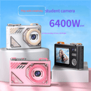 Glitter Sand Design 64MP HD Digital Camera with LED Fill Light & Auto Focus(white) - RnR Galore
