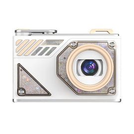 Glitter Sand Design 64MP HD Digital Camera with LED Fill Light & Auto Focus(white) - RnR Galore