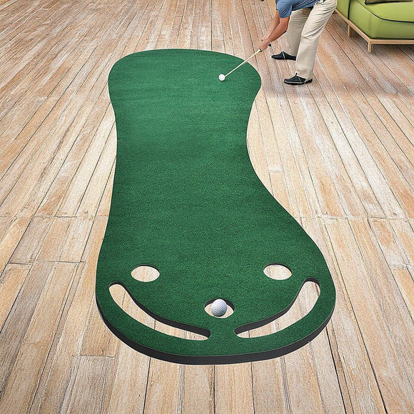 Golf Putting Green Par Three 95cm x 275cm - RnR Galore