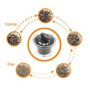 Gravity Salt or Pepper Grinder - Automatic Twist Grind Shakers Mills Electric - RnR Galore