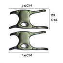 Green Adjustable Gardening Knee Pads - Comfortable Neoprene Knee Protectors for Weeding & Outdoor Work - RnR Galore