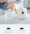 Green Adorable Space Capsule Humidifier - Portable USB Cool Mist Maker with LED Display & Ambient Night Light - RnR Galore