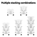 Green Fingers Garden Bed 5 Tier Vertical Garden Strawberry Stackable Planters Herbs Petunias - RnR Galore